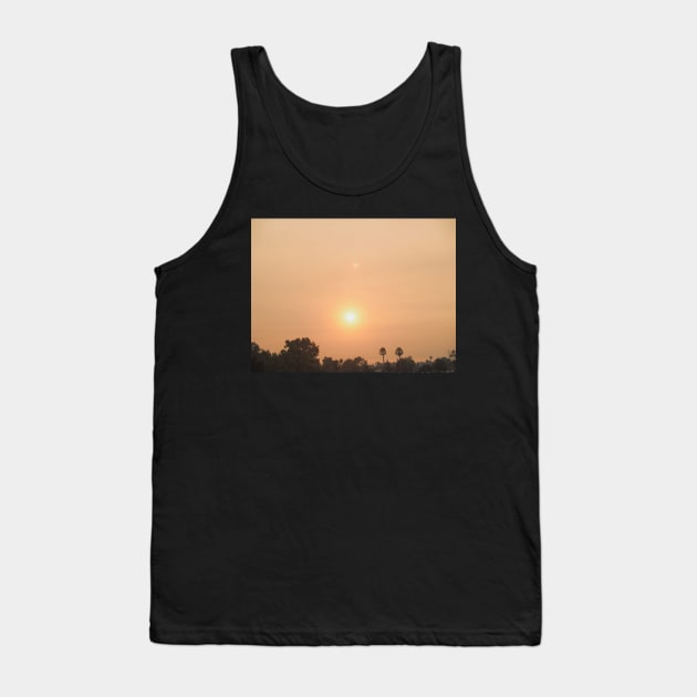 Sunset in Los Angeles 2 Tank Top by BenjiRetroWave